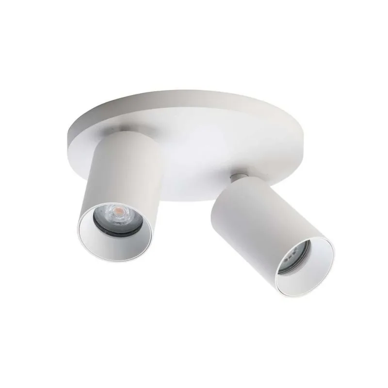 SpotOn Circle2 Plafond/Wandlamp Wit fra Antidark – produktbillede