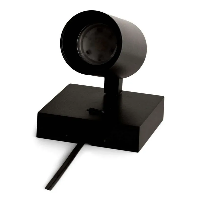 SpotOn1 HW Wandlamp w/Switch Zwart by Antidark – product photo