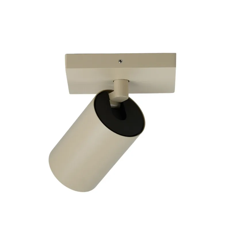 SpotOn1 spot, metaal, beige, breedte 9 cm från Antidark – produktbild