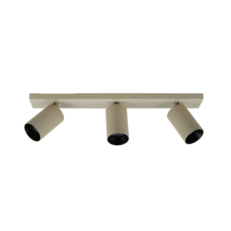 SpotOn3 spot, metaal, beige, 3-lamps van Antidark – productfoto