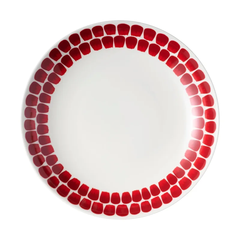 Arabia 24h Tuokio tiefer Teller Ø24 cm Rot by Arabia – product photo