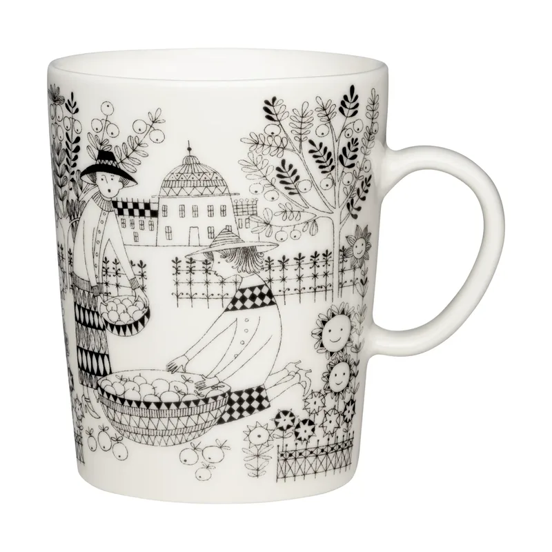 Emilia Becher 50 cl Schwarz-weiß by Arabia – product photo
