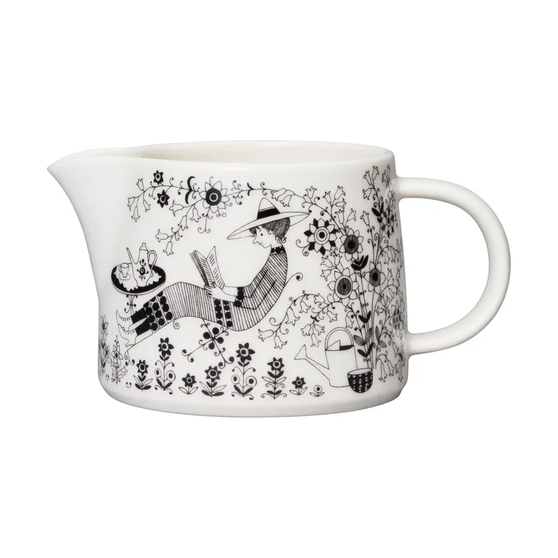Emilia Kanne 35 cl Schwarz-weiß by Arabia – product photo