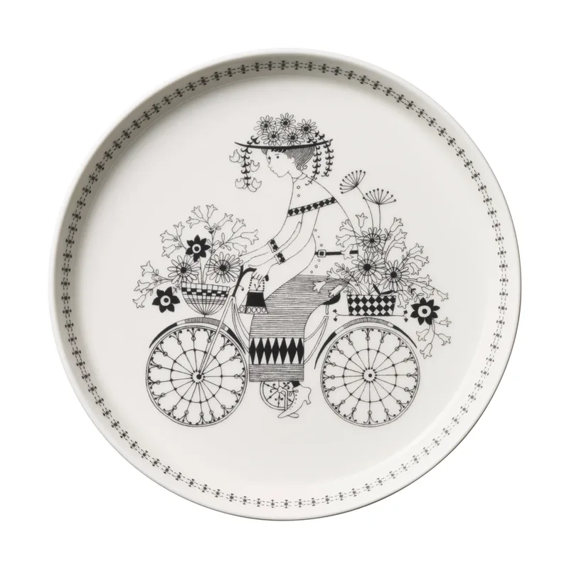 Emilia Teller Ø19cm Schwarz-weiß by Arabia – product photo
