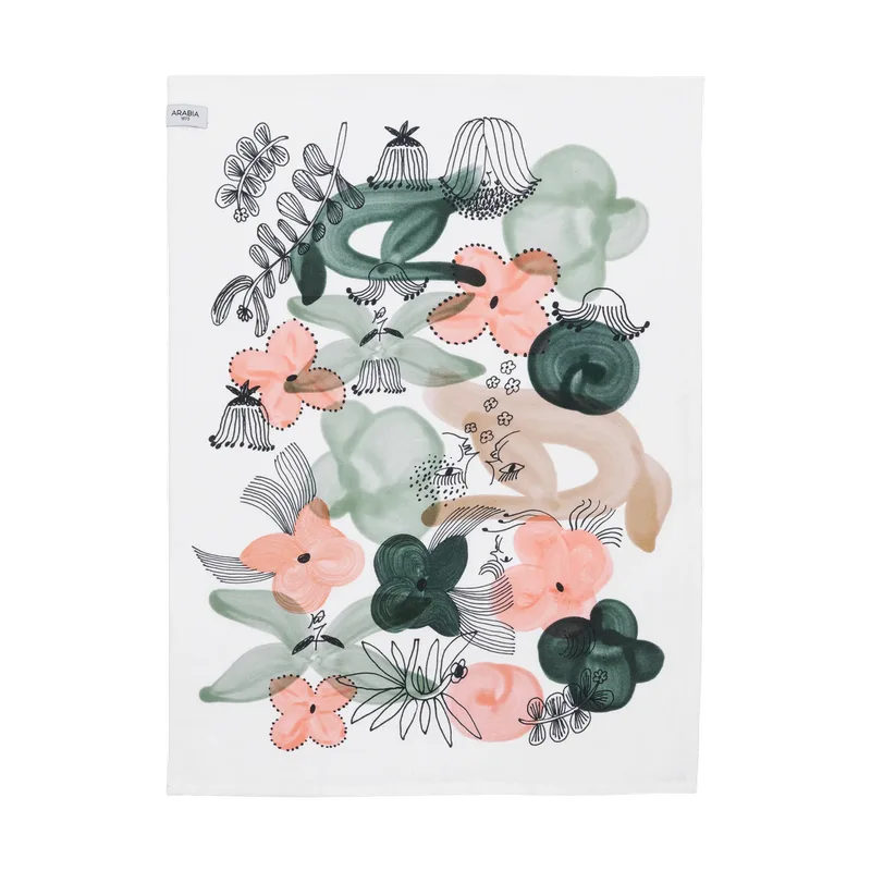Kukkamaa Küchentuch 50x70 cm Grün by Arabia – product photo