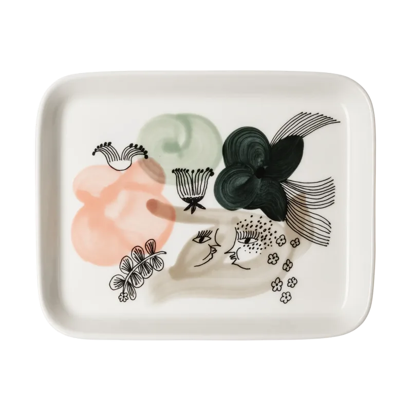 Kukkamaa Teller 15x19 cm Grün från Arabia – produktbild