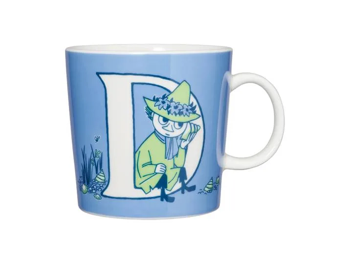 Moomin Arabia ABC Moomin mok 40 cl D van Arabia – productfoto