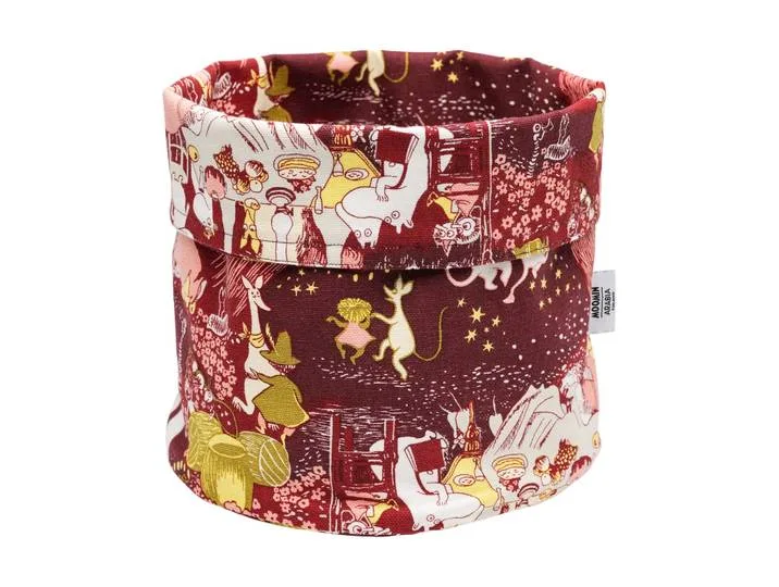 Moomin Arabia Feestelijke momenten mumin opbergmand Ø20x18 cm von Arabia – Produktfoto