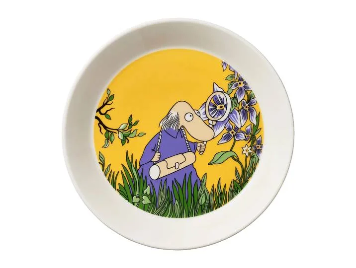 Moomin Arabia Hemulen Moomin bord Ø19 cm Geel von Arabia – Produktfoto