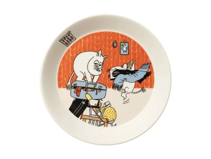 Moomin Arabia Klaar voor de vakantie Moomin bord Ø19 cm von Arabia – Produktfoto