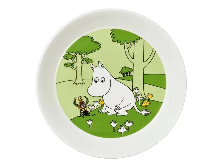 Moomin Arabia Moomin bord groen gras von Arabia – Produktfoto