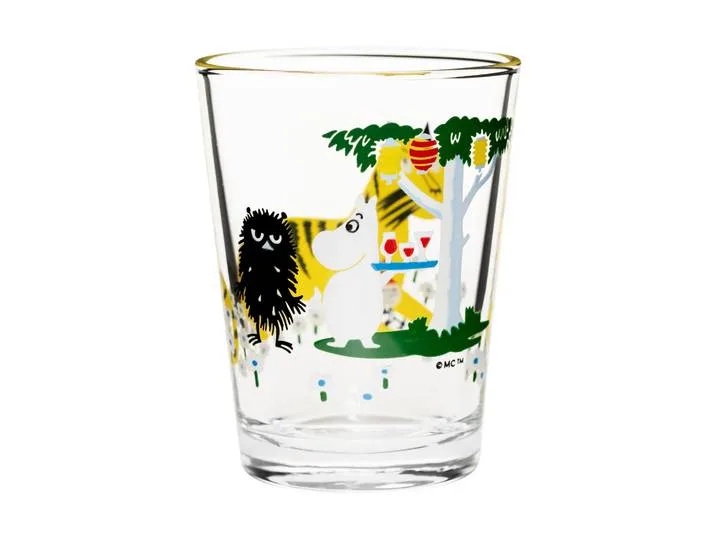 Moomin Arabia Moomin glas 22 cl. Tuinfeest de Arabia – photo du produit
