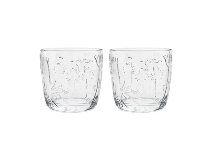 Moomin Arabia Moomin glas 28 cl 2-pack Transparant de Arabia – photo du produit