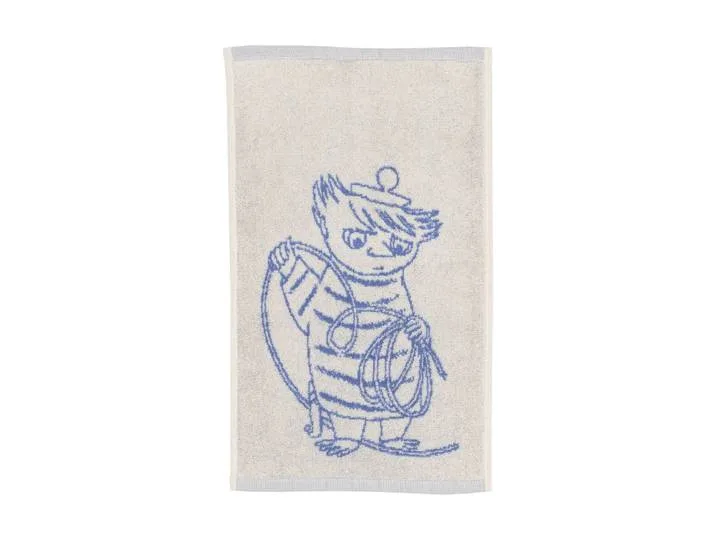 Moomin Arabia Moomin handdoek 30x50 cm Too-ticky, blauw von Arabia – Produktfoto