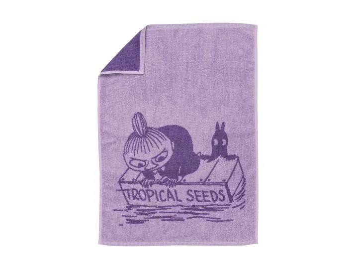 Moomin Arabia Moomin handdoek 50x70 cm Kleine My paars von Arabia – Produktfoto