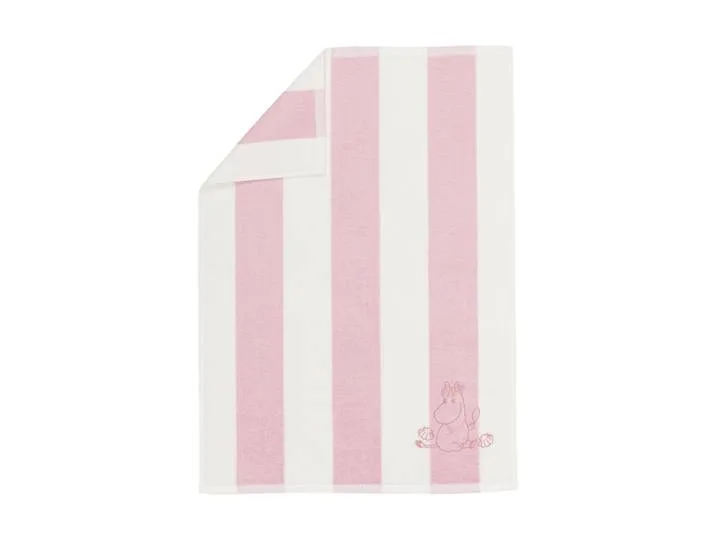 Moomin Arabia Moomin handdoek 50x70 cm Schelp roze-wit von Arabia – Produktfoto