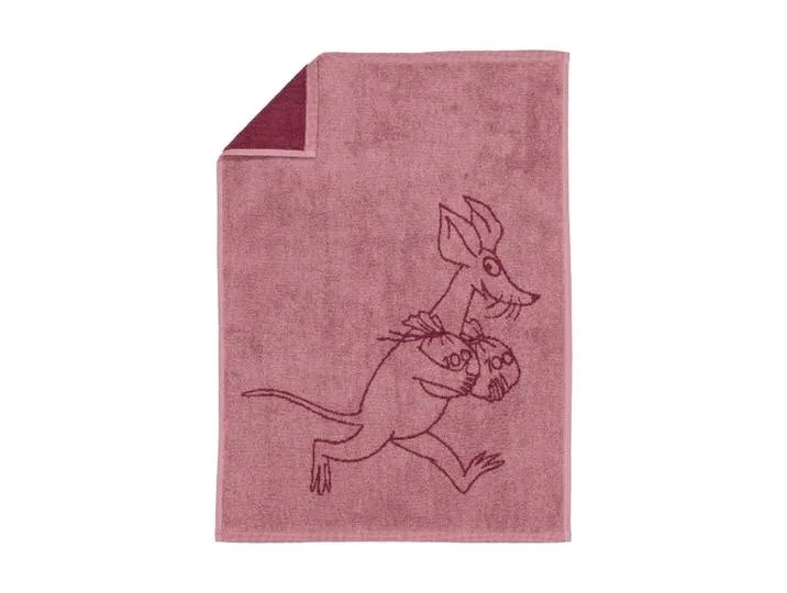 Moomin Arabia Moomin handdoek 50x70 cm Sniff, malva von Arabia – Produktfoto