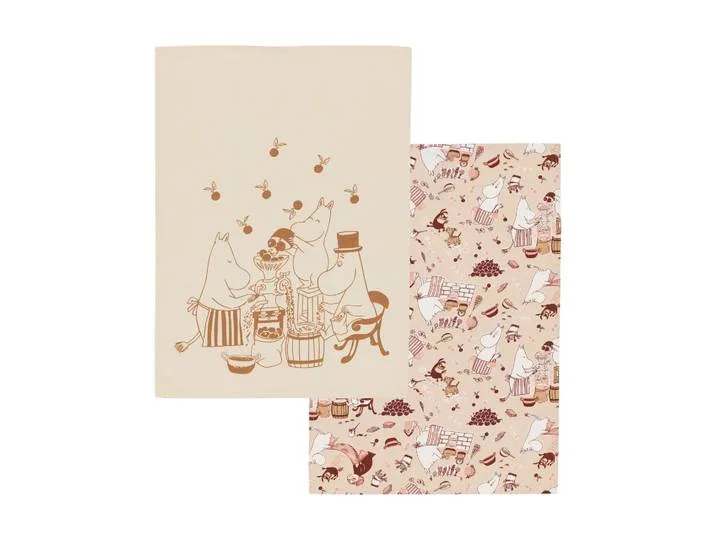 Moomin Arabia Moomin keukendoek 50x70 cm 2-delig Thuisgeluk von Arabia – Produktfoto