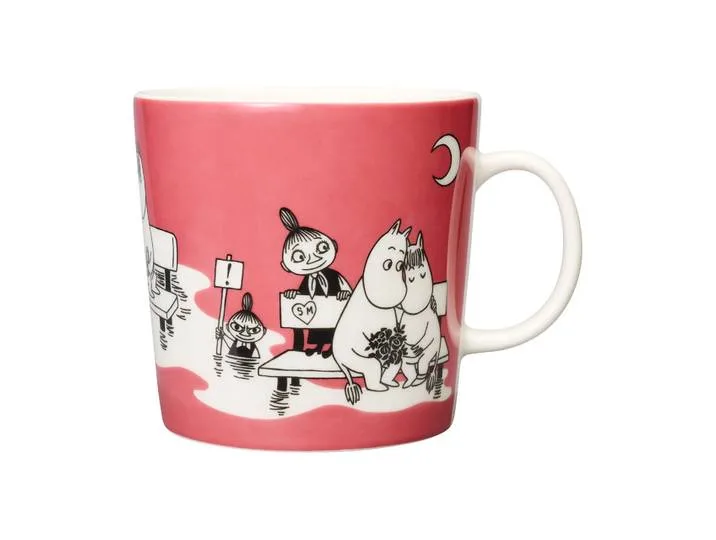 Moomin Arabia Roze Moomin-mok speciaal 40 cl de Arabia – photo du produit
