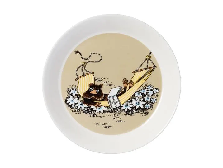 Moomin Arabia The Muskrat Moomin bord Ø19 cm Beige von Arabia – Produktfoto