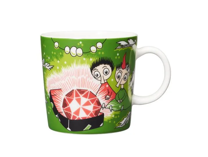 Moomin Arabia Thingumy & Bob King s Ruby Moomin mok groen' de Arabia – photo du produit