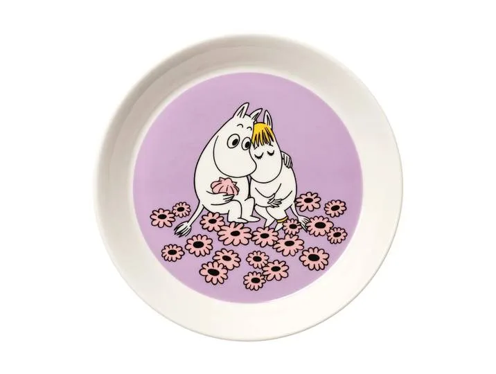 Moomin Arabia Verliefde Moomin bord Ø19 cm von Arabia – Produktfoto
