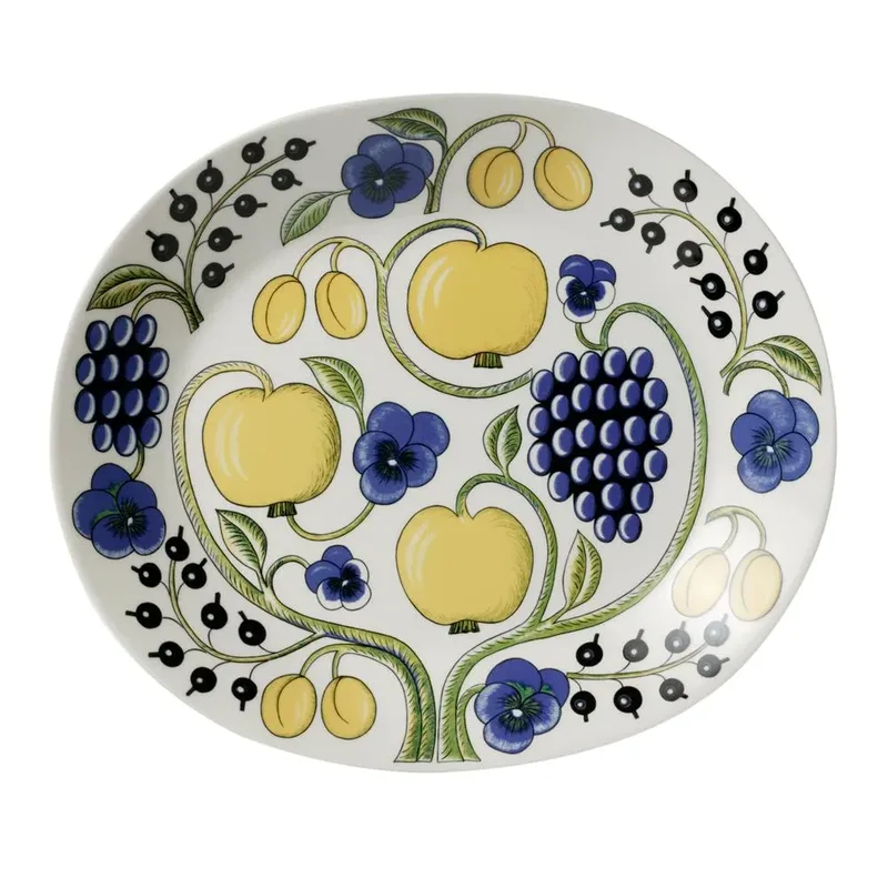 Paratiisi Servierteller oval 36cm Blau by Arabia – product photo