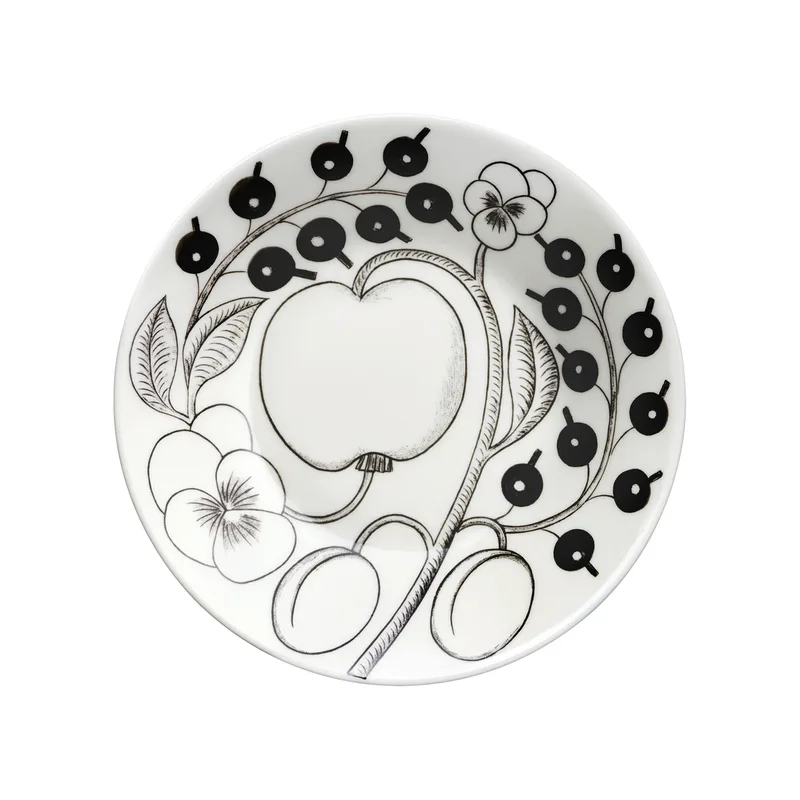 Paratiisi Untersetzer Ø14cm für Kaffeetasse 18cl Schwarz van Arabia – productfoto
