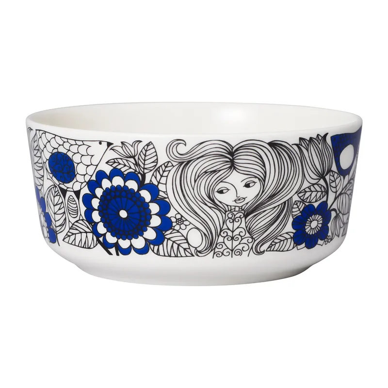 Pastoraali Schale Ø13cm Blau von Arabia – Produktfoto
