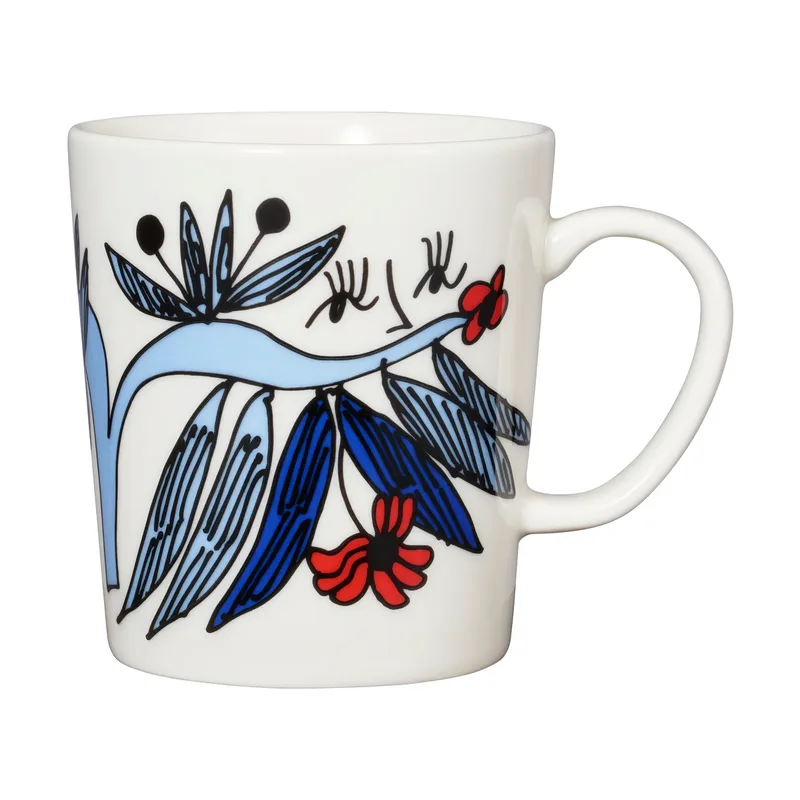 Puutarhurit Tasse 30 cl Blau-weiß-rot by Arabia – product photo