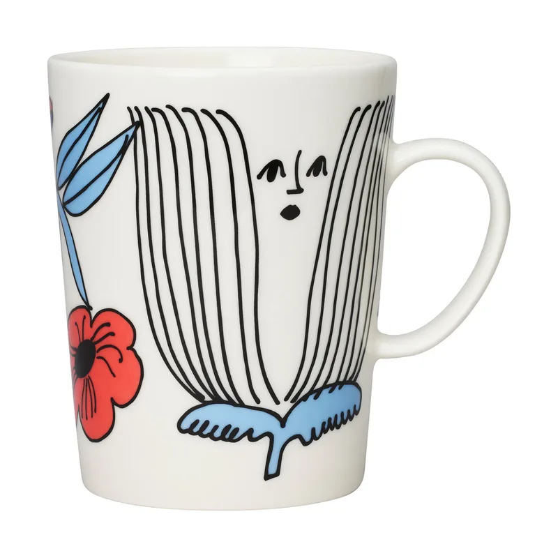 Puutarhurit Tasse 50 cl Blau-weiß-rot by Arabia – product photo