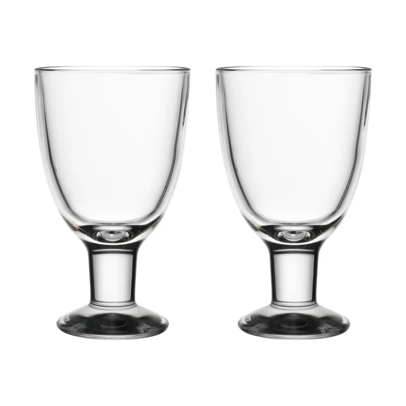 Verna Wasserglas 22 cl 2er Pack Klar by Arabia – product photo