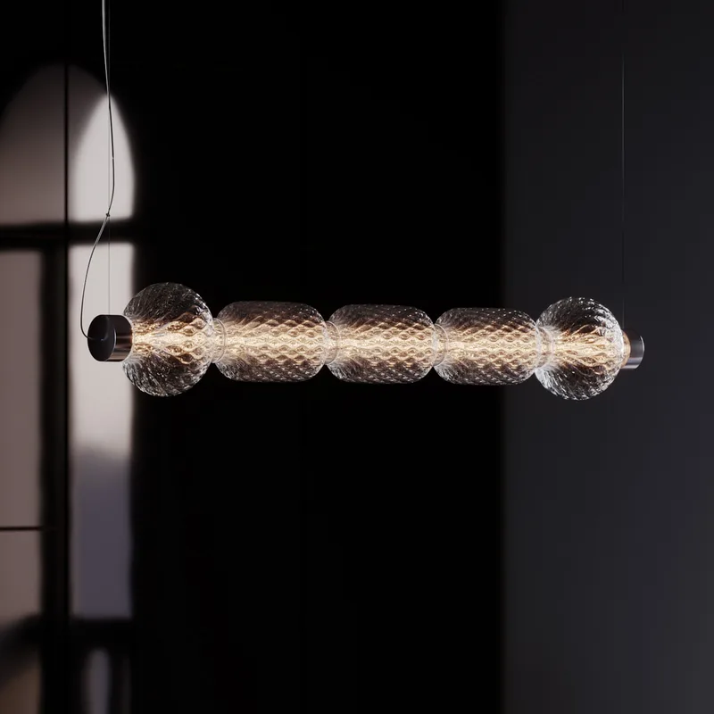Alambicco Horizontal LED-Hängelampe 123 cm 3.000K von Artemide – Produktfoto