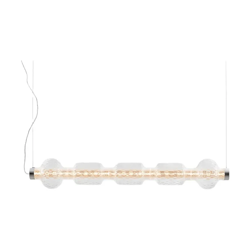 Alambicco horizontale Pendelleuchte, appgesteuert 5 Glaskuppeln by Artemide – product photo