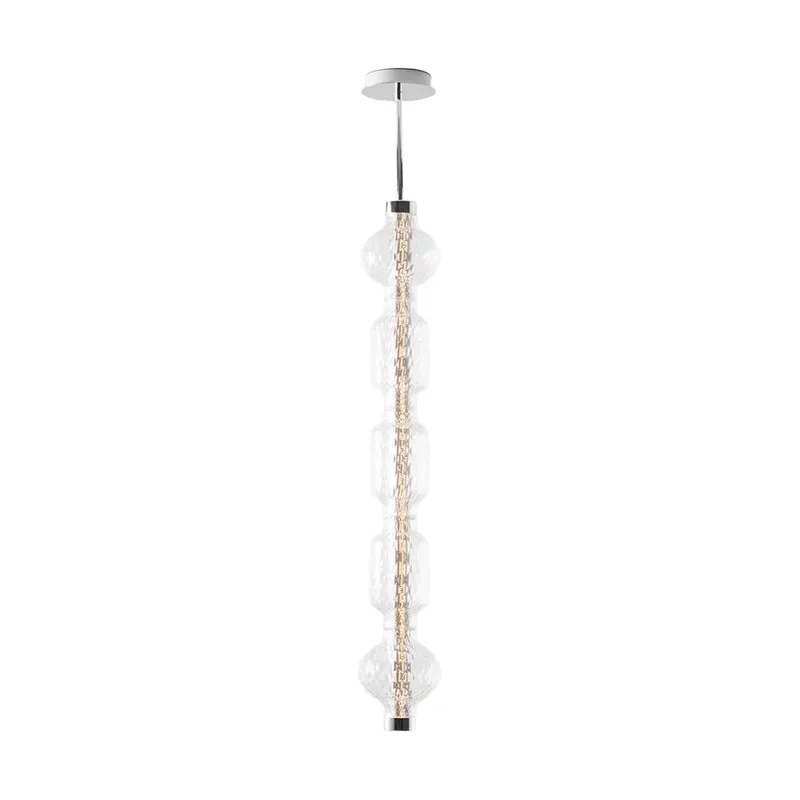 Alambicco vertikale Pendelleuchte 5 Glaskuppeln by Artemide – product photo