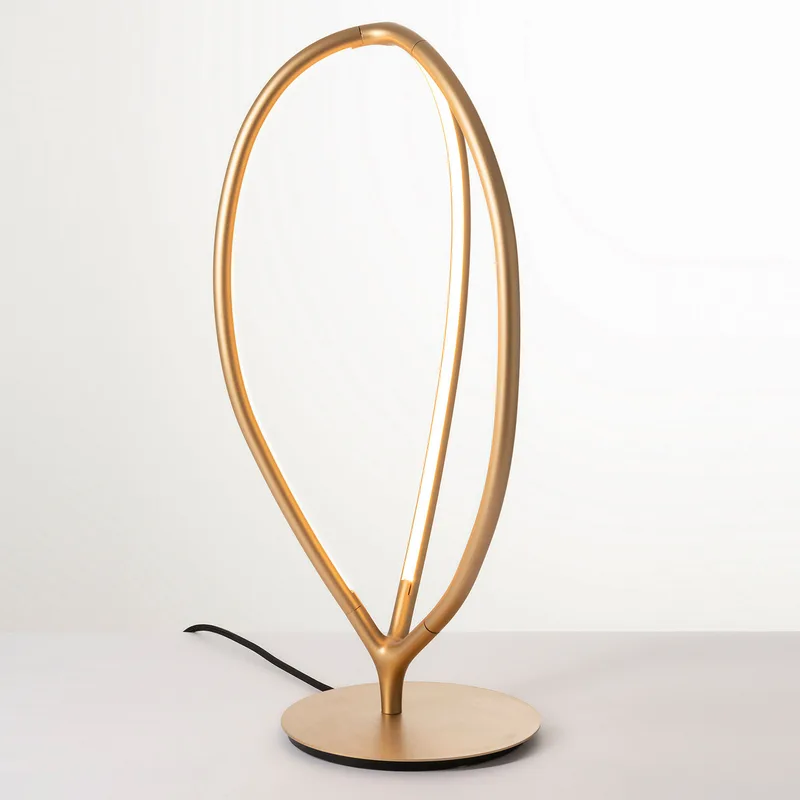 Arrival T LED Tafellamp Brass - Artemide - Woonkamer - Modern - Metaal by Artemide – product photo
