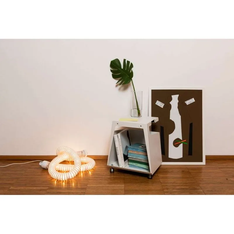 Boalum Taffellamp LED White - Artemide - Woonkamer - Kunststof by Artemide – product photo