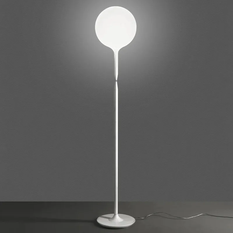 Castore 35 Vloerlamp White - Artemide - Woonkamer - Designer - Glas - Bol van Artemide – productfoto
