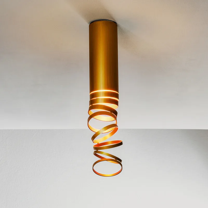 Decomposé Light C Plafondlamp Gold - Artemide - Woonkamer - Designer - Metaal - Rond by Artemide – product photo