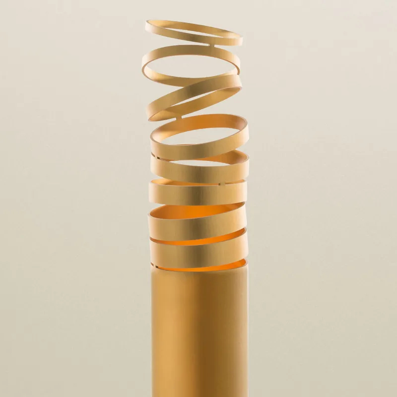 Decomposé Light F LED Vloerlamp Gold - Artemide - Woonkamer - Designer - Metaal by Artemide – product photo