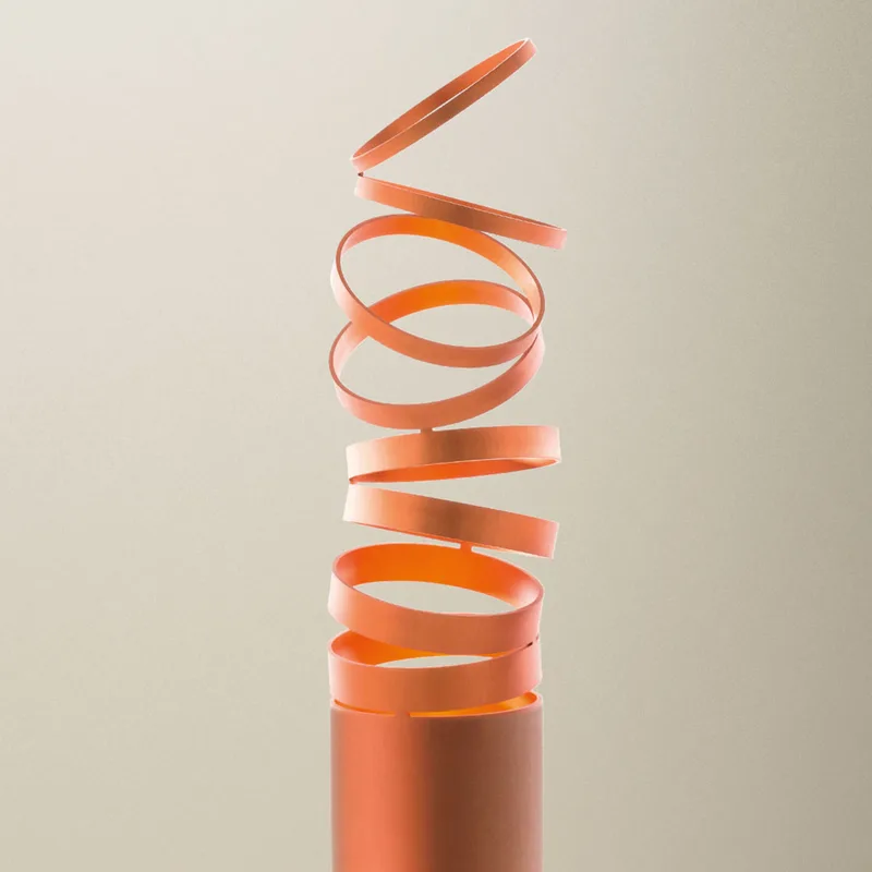Decomposé Light F LED Vloerlamp Orange - Artemide - Woonkamer - Designer - Metaal von Artemide – Produktfoto