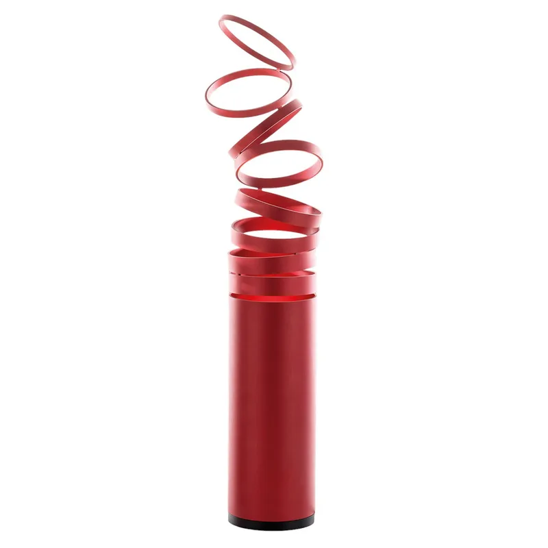 Decomposé Light T tafellamp Red - Artemide - Woonkamer - Designer - Metaal - 1 lamp von Artemide – Produktfoto