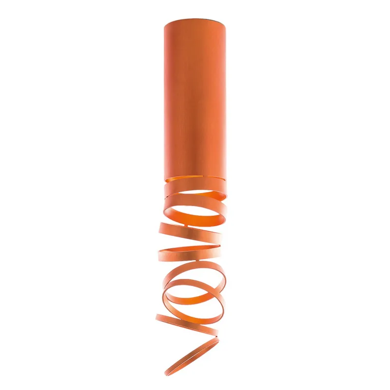 Decomposé plafondlamp Oranje - Artemide - Woonkamer - Designer - Metaal - Rond de Artemide – photo du produit