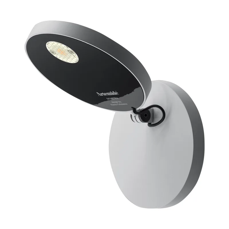 Demetra Wandlamp/Plafondlamp 2700K Wit - Artemide Demetra Spotlight - Woonkamer - Designer - Metaal - Rond von Artemide – Produktfoto