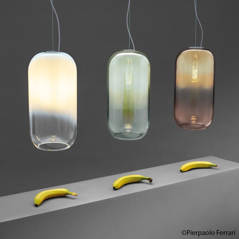 Gople Hanglamp Blue Sapphire - Artemide - Woonkamer - Designer - Glas - 1 lamp von Artemide – Produktfoto
