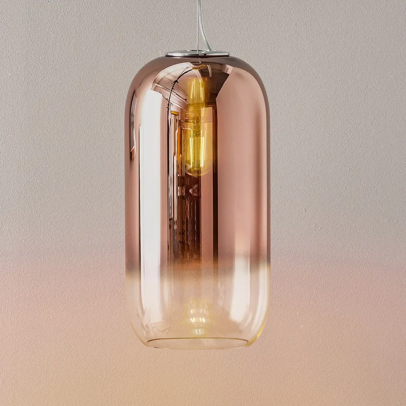 Gople Hanglamp Copper - Artemide - Woonkamer - Designer - Glas - 1 lamp von Artemide – Produktfoto