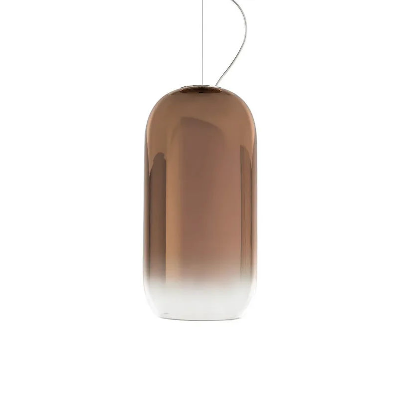 Gople Mini hanglamp Copper - Artemide - Woonkamer - Designer - Glas - 1 lamp von Artemide – Produktfoto