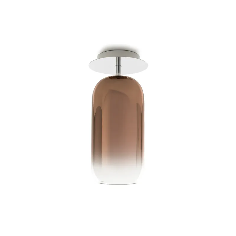 Gople Mini Plafondlamp Bronze - Artemide - Woonkamer - Designer - Glas - Met afstand von Artemide – Produktfoto