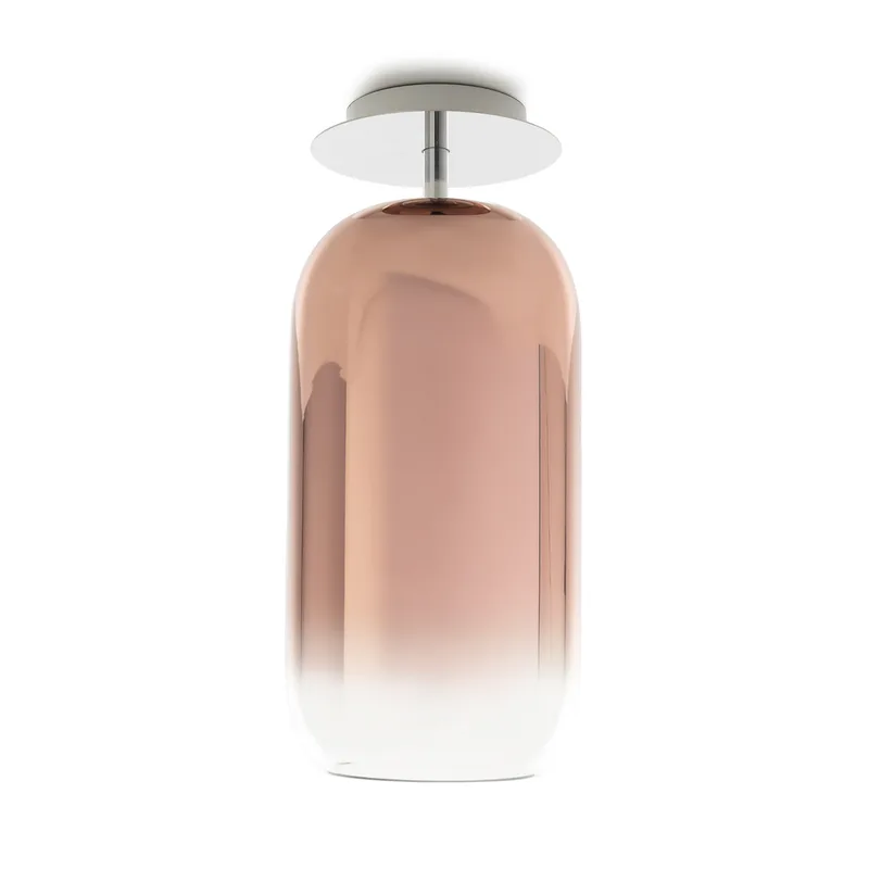 Gople Plafondlamp Copper - Artemide - Woonkamer - Designer - Glas - Met afstand von Artemide – Produktfoto