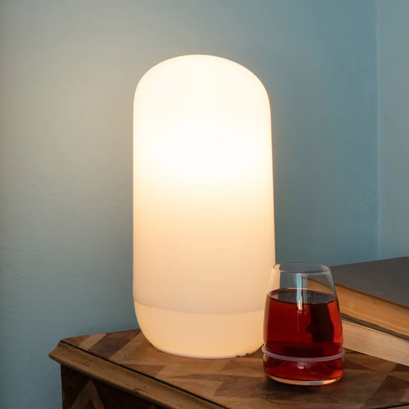 Gople Plug Taffellamp White - Artemide - Woonkamer - Designer - Kunststof von Artemide – Produktfoto